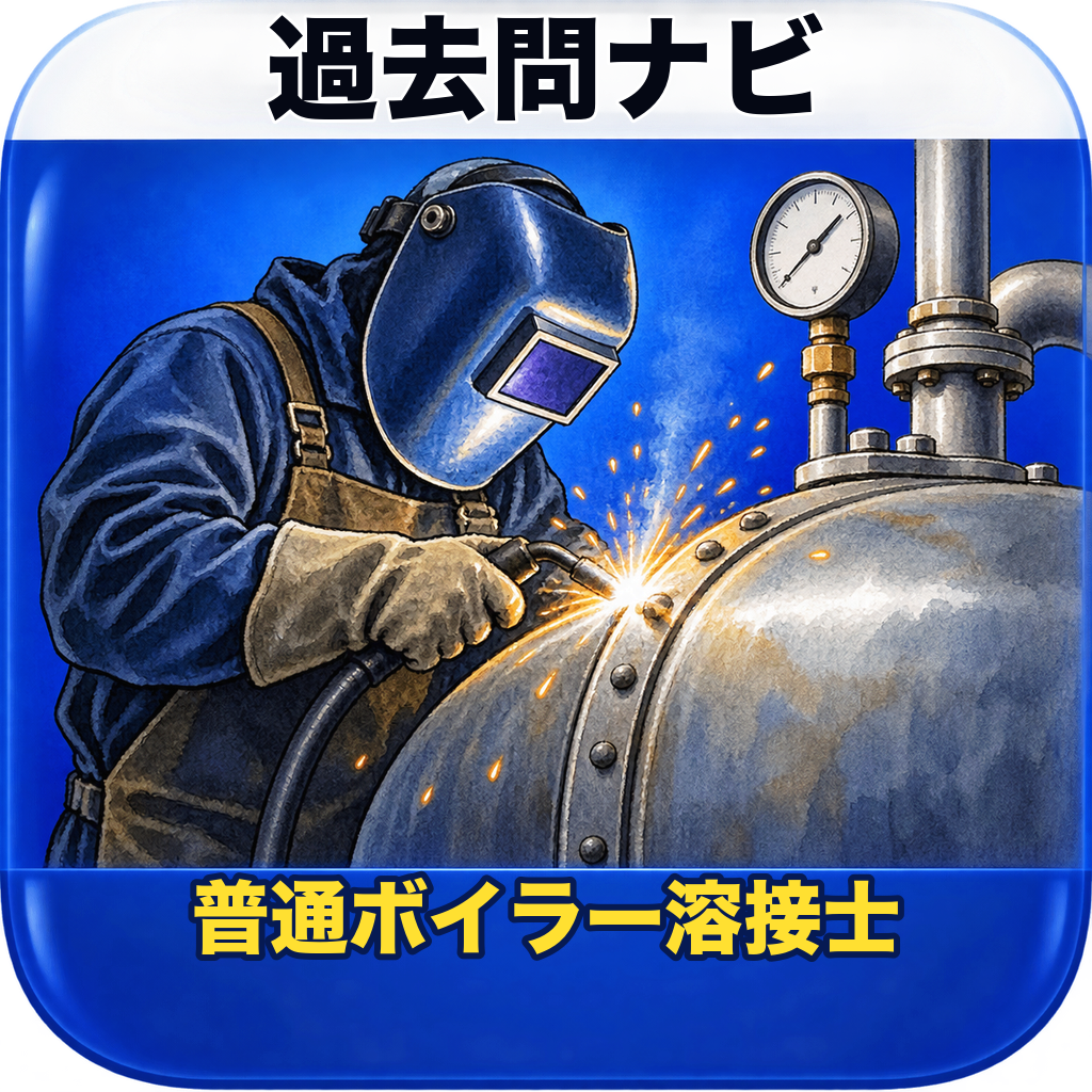 普通ボイラー溶接士 過去問ナビのアプリアイコン